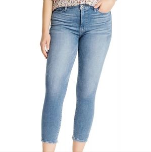 PAIGE High rise Skinny Crop Jeans Size 30